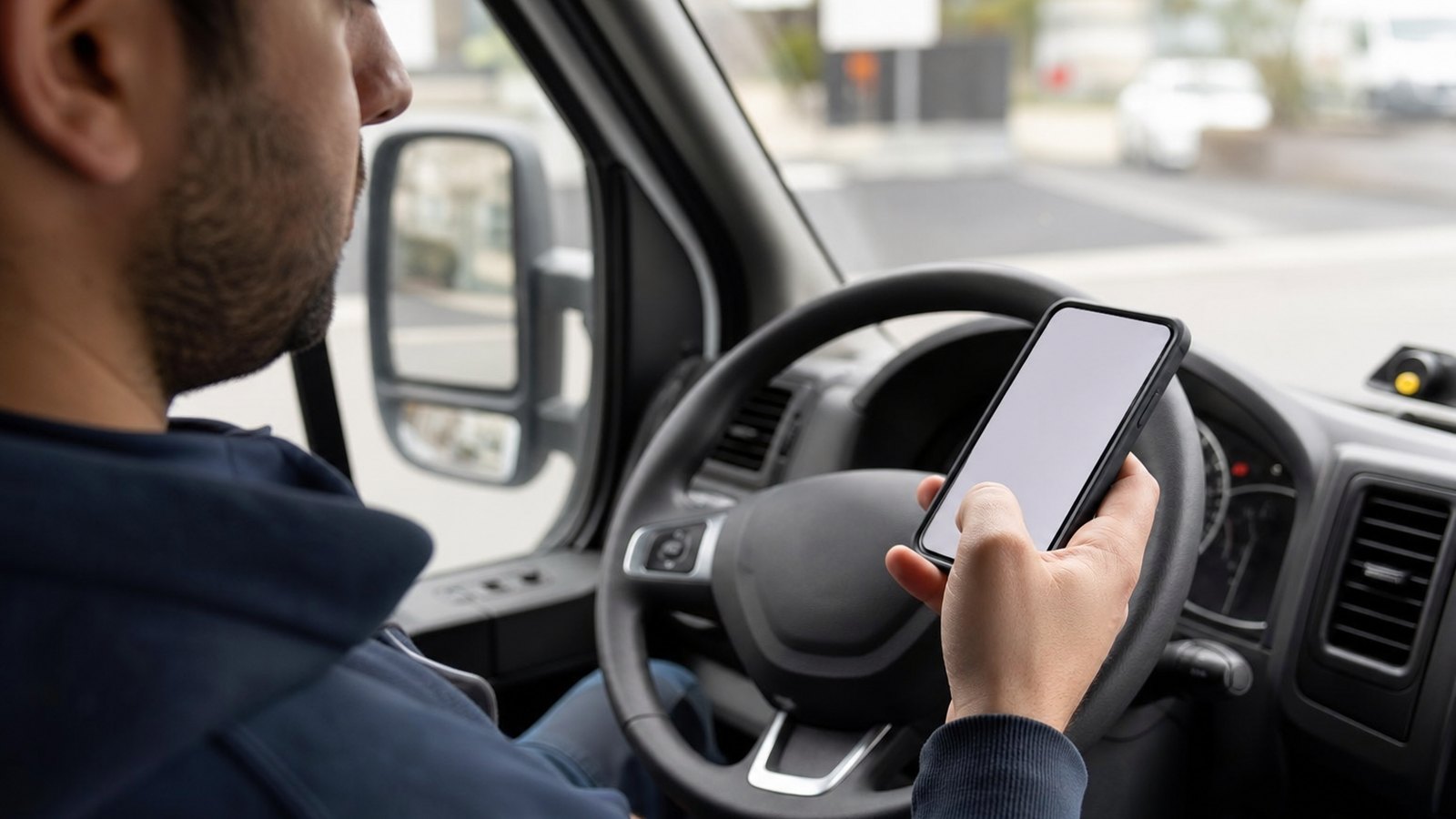 Client recevant une notification de passage sur son téléphone